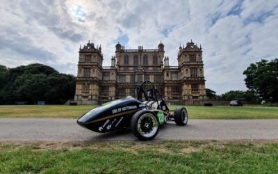 UoN Formula Student Race Car with Ansini Body Work