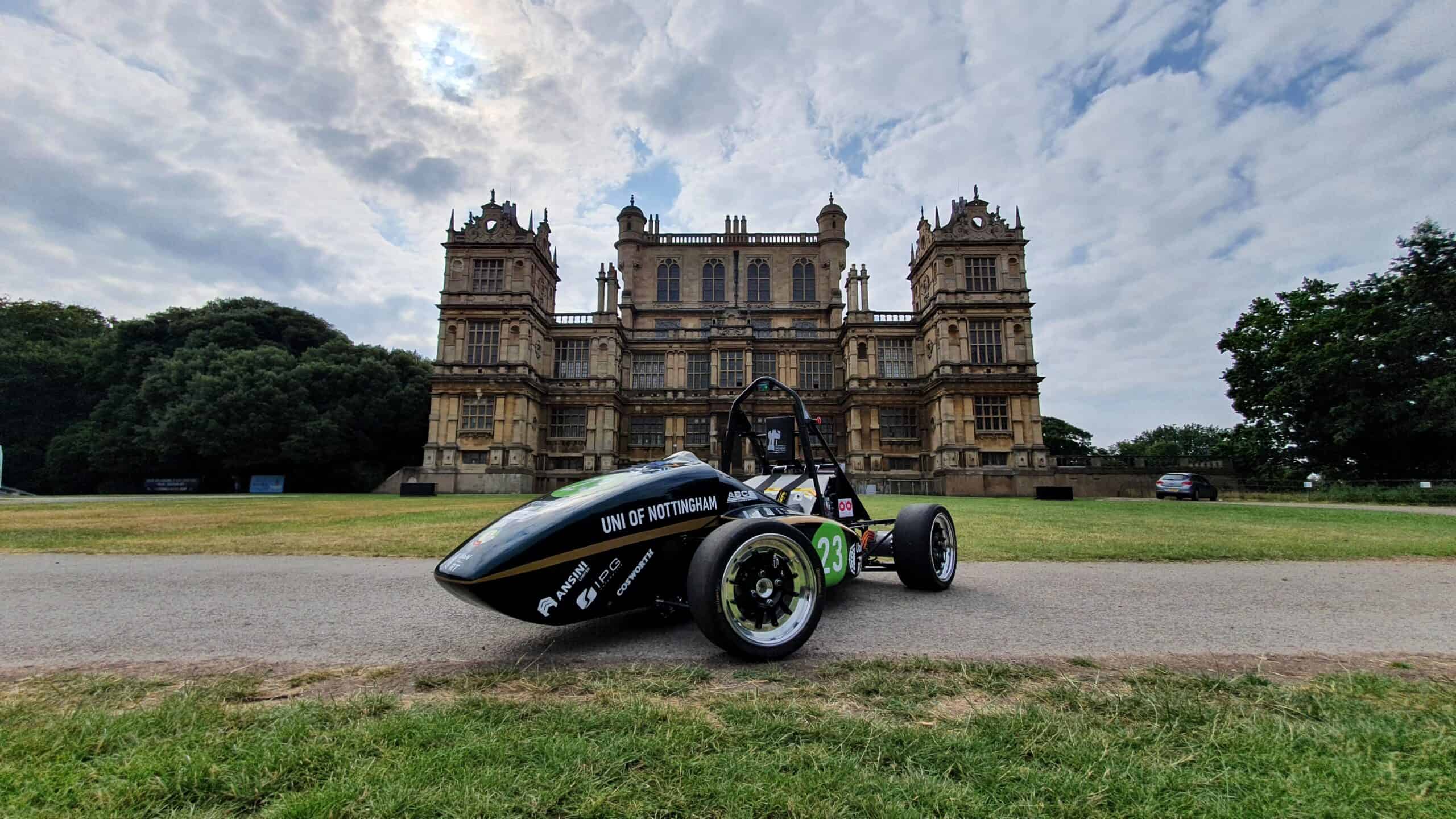 UoN Formula Student Race Car with Ansini Body Work